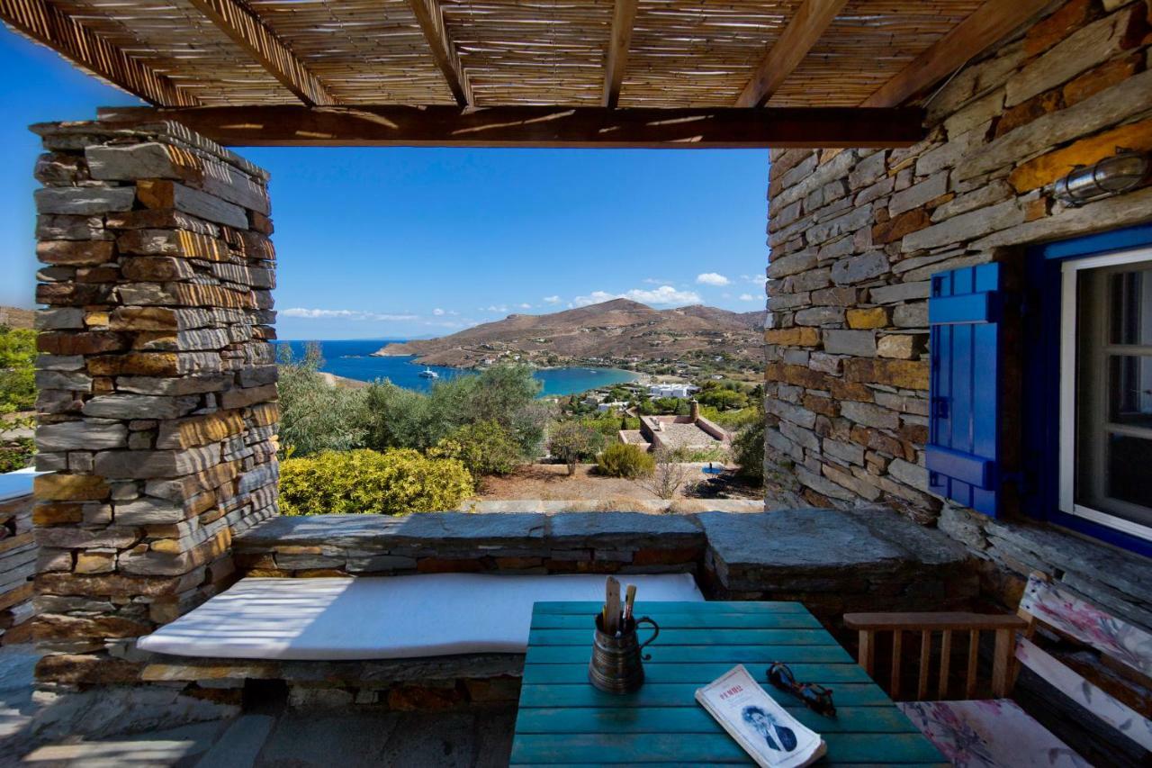 Stone House With A Magical View Villa Otzias Exterior photo
